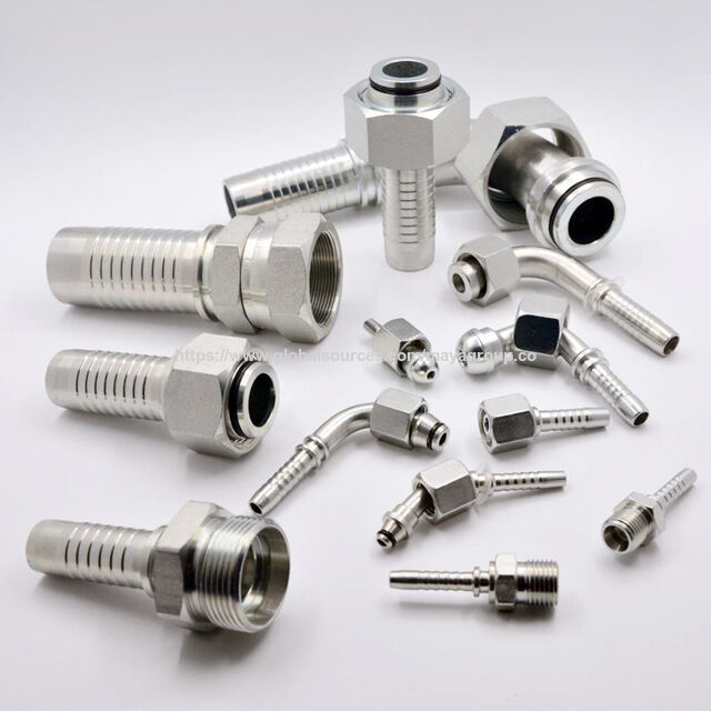 OEM-Lieferant Hochdruck Edelstahl Hydraulikschlauchverschraubungen & Adapter AISI 316L CNC-gefräst 6000 PSI 10000 PSI
