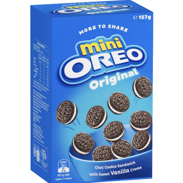 En gros Oreo Biscuits et Biscuits Doux Croustillant Glucose Craquelins en Vrac Crème et Chocolat Saveurs Boîte D'emballage