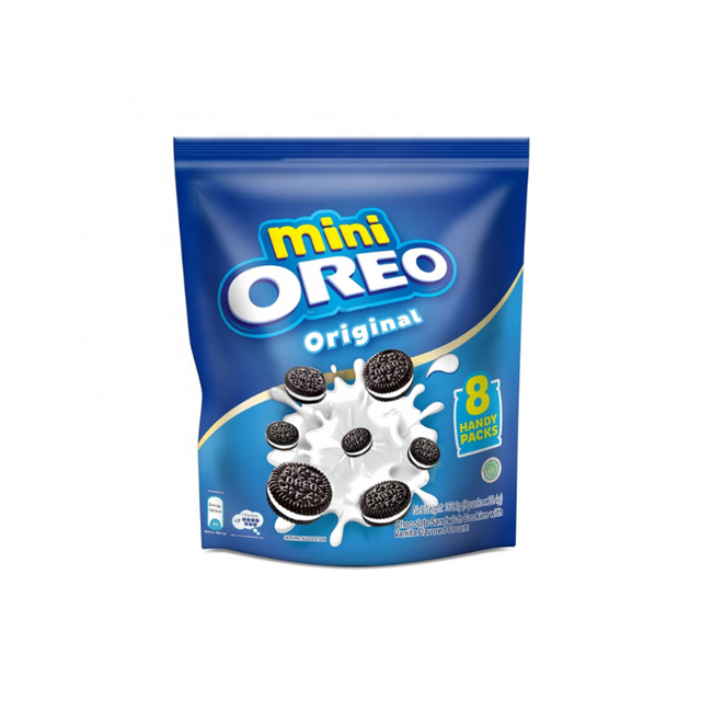 En gros Oreo Biscuits et Biscuits Doux Croustillant Glucose Craquelins en Vrac Crème et Chocolat Saveurs Boîte D'emballage