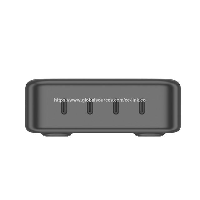 Estación de Carga ODM/OEM, 240W USB PD3.1 con 4 Puertos Tipo C, Asignación Dinámica de Potencia Multi-puerto PD 3.1, Control Inteligente de Potencia