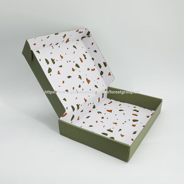 2022 Kundenspezifische Luxus-Geschenkboxen aus Papier, Verpackung aus Wellpappe, recycelbare, faltbare Aufbewahrungsbox mit Marmorierung