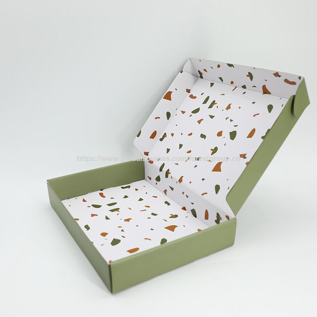 2022 Kundenspezifische Luxus-Geschenkboxen aus Papier, Verpackung aus Wellpappe, recycelbare, faltbare Aufbewahrungsbox mit Marmorierung