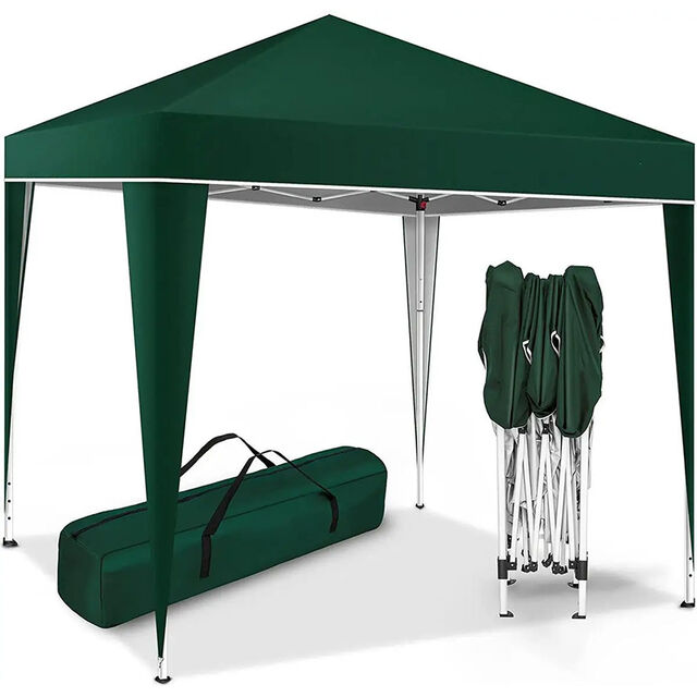 Tenda dobrável 3x3m para camping, exposição, lazer, praia, pavilhão com proteção solar.