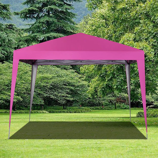 Tenda dobrável 3x3m para camping, exposição, lazer, praia, pavilhão com proteção solar.