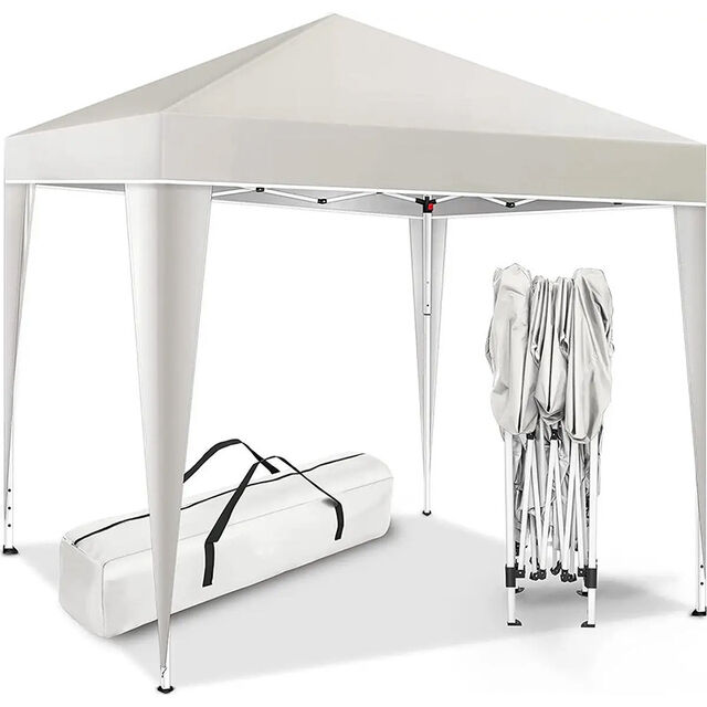 Tenda dobrável 3x3m para camping, exposição, lazer, praia, pavilhão com proteção solar.