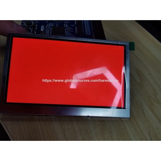 Panel de Pantalla TFT LCD Industrial de 4.3 Pulgadas 480x272 SC7283 con Interfaz RGB, Alta Fiabilidad y Certificado