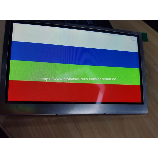 Panel de Pantalla TFT LCD Industrial de 4.3 Pulgadas 480x272 SC7283 con Interfaz RGB, Alta Fiabilidad y Certificado