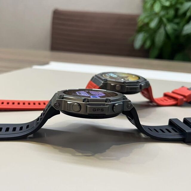 Montre Intelligente Android Chaude d'Asie 2025, Corps en Métal Alliage de Zinc, 3 Preuves, GPS 500mAh, Montre Intelligente pour Hommes, Étanche 5ATM