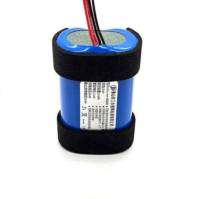 Equipamento de massagem muscular Bateria 2S LI-ION / Pacote de bateria Li-ion 18650-2500MAH 11.1V