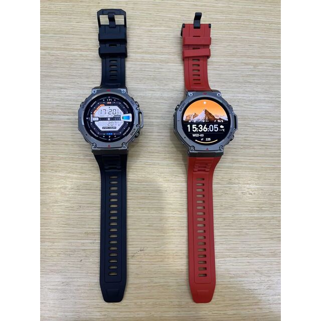 Montre Intelligente Android Chaude d'Asie 2025, Corps en Métal Alliage de Zinc, 3 Preuves, GPS 500mAh, Montre Intelligente pour Hommes, Étanche 5ATM