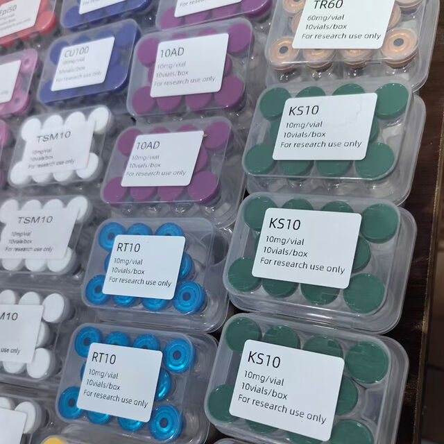 Viales de péptidos de alta calidad 20mg 30mg 40mg 50mg Péptidos polvo de péptidos viales de péptidos péptidos personalizados a granel para investigación, precio al por mayor de 30mg
