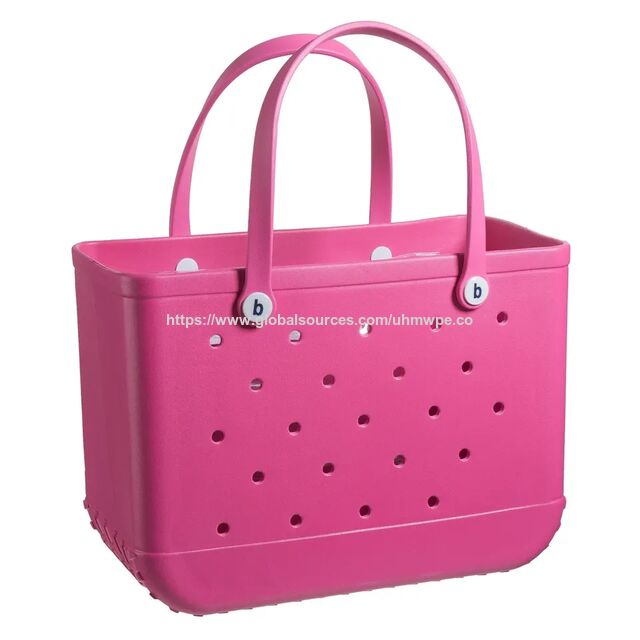 Venta al por mayor de fábrica de moda playa impermeable Eva silicona verano bolsos de goma logotipo personalizado Bogg Bag Small Bogg Baby