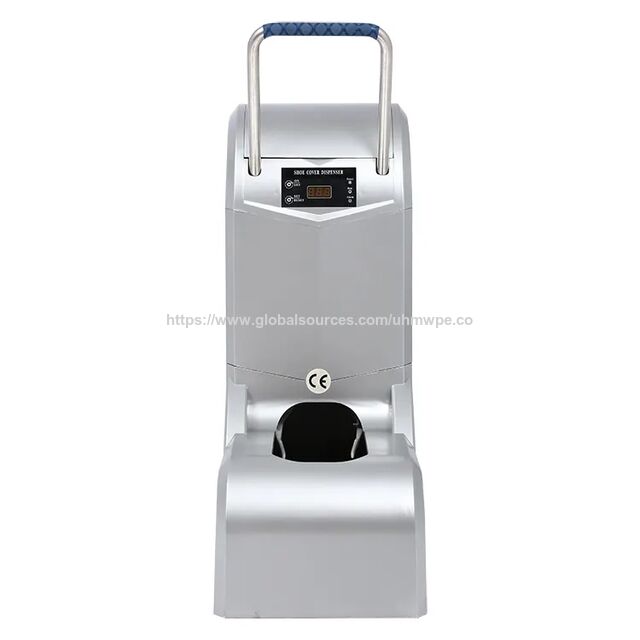 Dispensador Automático de Cobertura de Sapatos para Proteção de Piso - Máquina de Cobertura de Sapatos