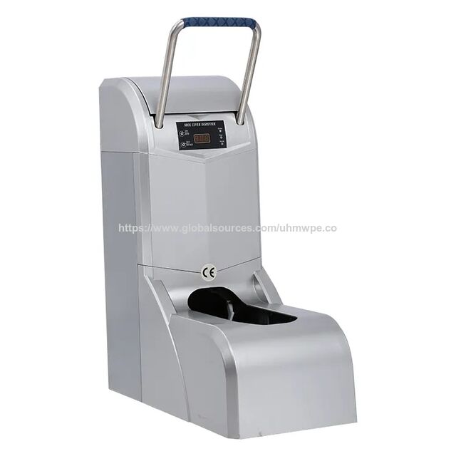 Dispensador Automático de Cobertura de Sapatos para Proteção de Piso - Máquina de Cobertura de Sapatos