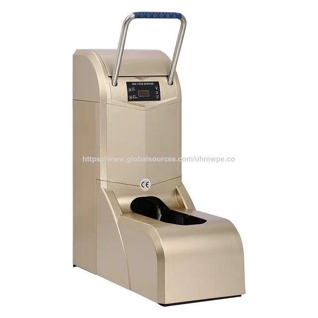 Dispensador Automático de Cobertura de Sapatos para Proteção de Piso - Máquina de Cobertura de Sapatos