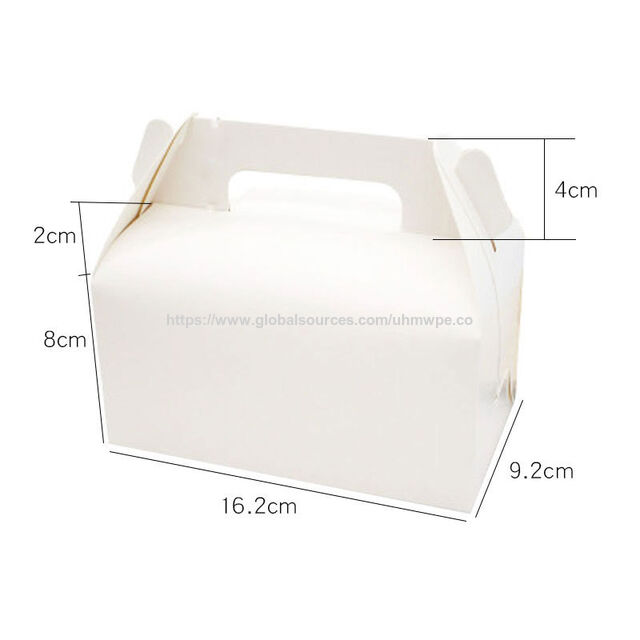 Boîtes personnalisées faites à la main pour bouteilles de pudding et aliments surgelés de boulangerie