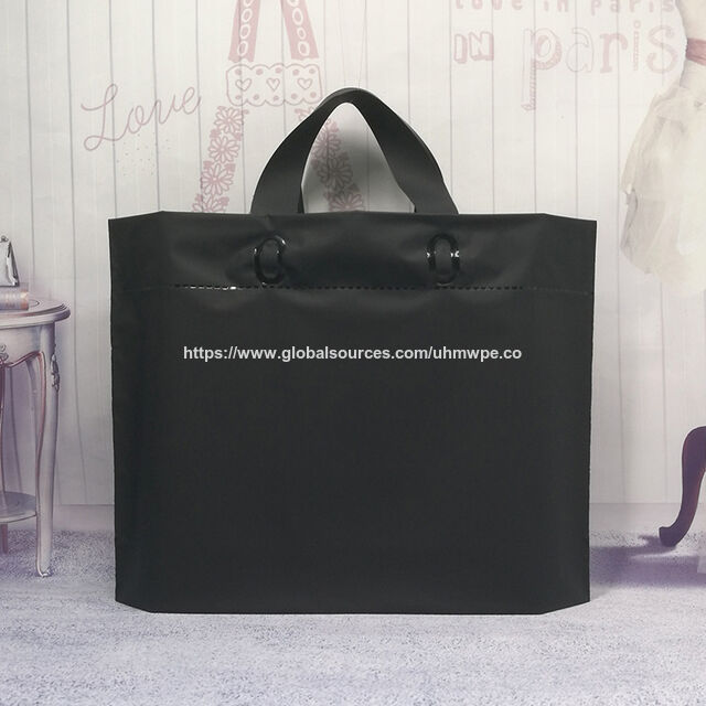 Sacs de Shopping en Plastique Dépoli Épais et Coloré avec Poignée pour Emballage de Vêtements, Fabricant