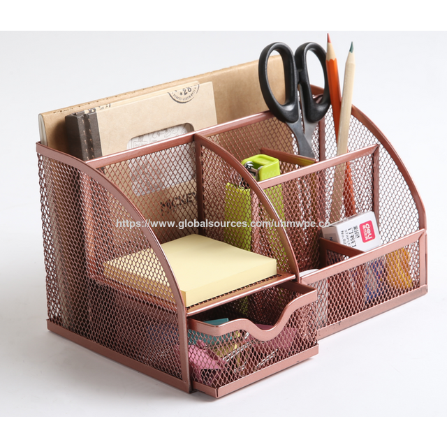 Organisateur de Paniers Coulissants en Métal pour Placards de Cuisine, 2 Niveaux