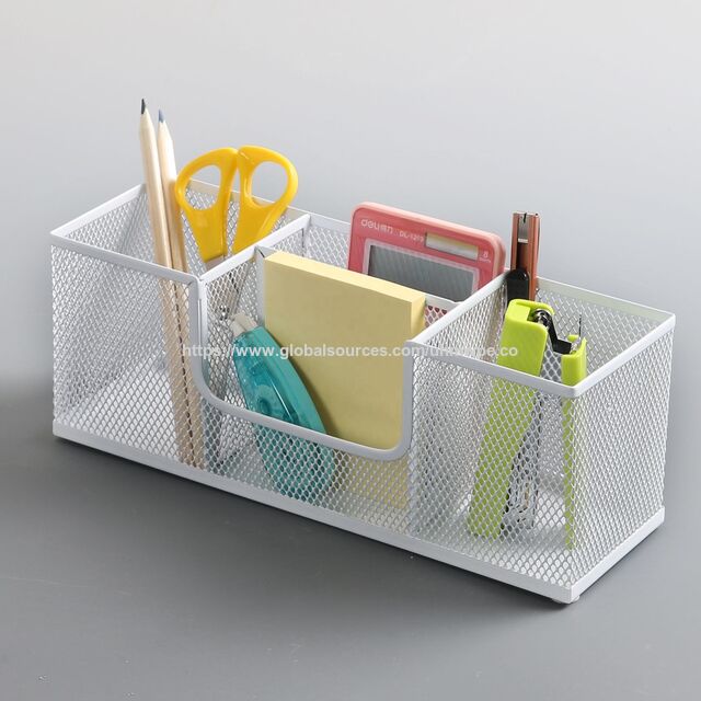 Organisateur de Paniers Coulissants en Métal pour Placards de Cuisine, 2 Niveaux