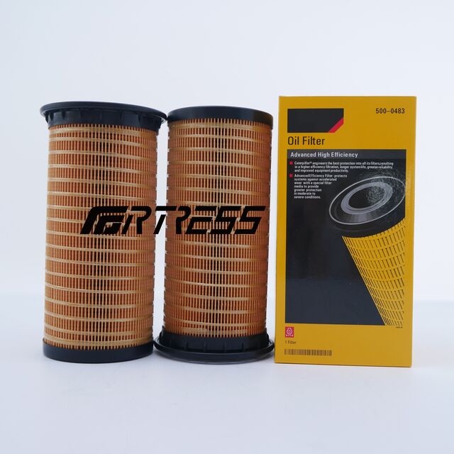 Factory direct sales 500-0483 SO10182 SO97108 5000483 360-8959 360-8960 excavator OIL filter excavator filter