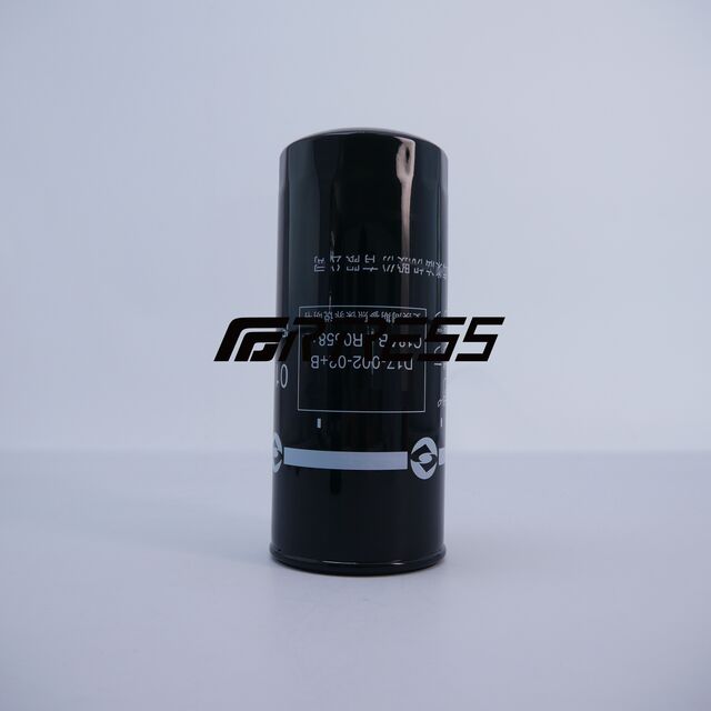 Vente directe d'usine JX1023A5 D17-002-02+B C18AB-1R0658+B filtre à huile pour excavatrice, filtre d'excavatrice