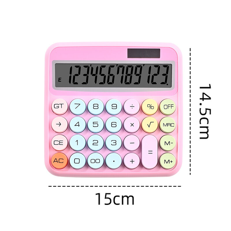 Key Calc Dual Power Calculator High Appearance Large Key Calculator For Finance ...