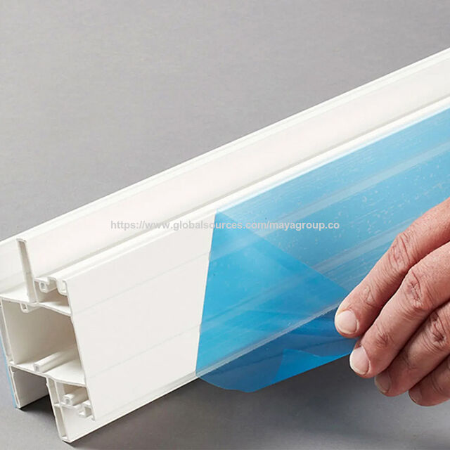 Films de protection de surface personnalisés, film PE laser pour tôle d'acier inoxydable, aluminium et verre
