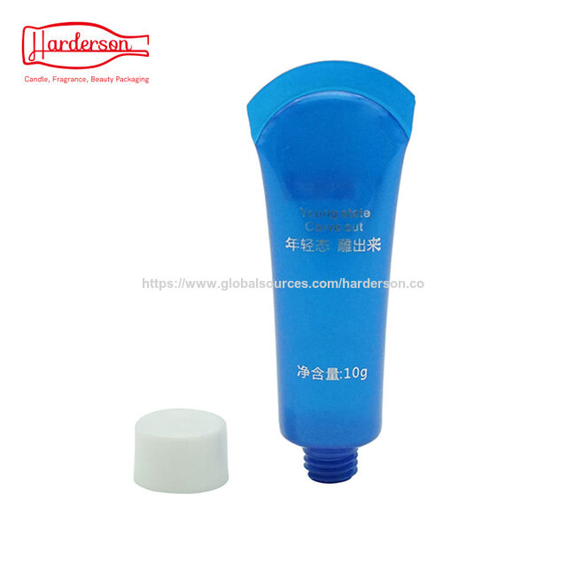 Grosses Tubes Souples Cosmétiques Souples en Plastique Rechargeables Vides Harderson 10g pour Voyage