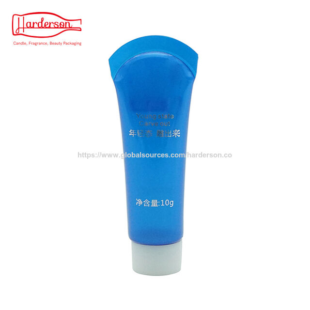 Grosses Tubes Souples Cosmétiques Souples en Plastique Rechargeables Vides Harderson 10g pour Voyage