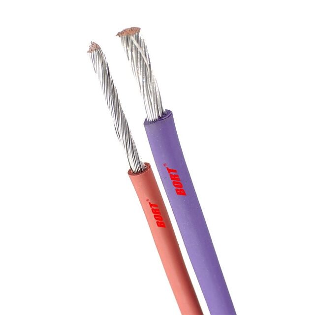 Câble PVC 300V 105c UL1569 Isolation PVC Cuivre Étamé Brin Fil Électrique Monoconducteur pour Éclairage