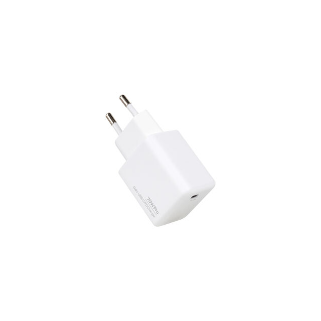 Chargeur GaN Unique Compact 70W pour iPhone 17 avec Charge Rapide AVS et Faible Montée en Température, Certifié ETL