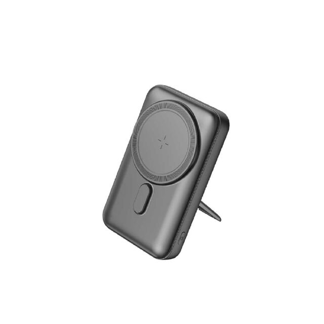 Batería Externa Magnética Inalámbrica 5 en 1 de 10000mAh con Carga Rápida y Cable Incorporado