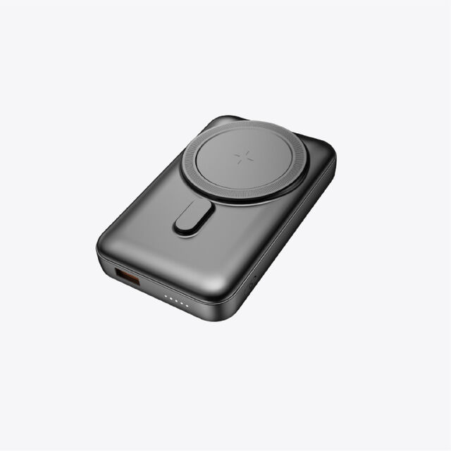 Batería Externa Magnética Inalámbrica 5 en 1 de 10000mAh con Carga Rápida y Cable Incorporado