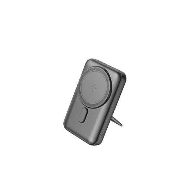 Batería Externa Magnética Inalámbrica 5 en 1 de 10000mAh con Carga Rápida y Cable Incorporado