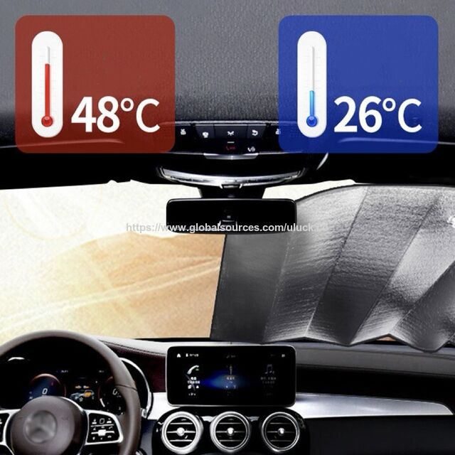 Pare-soleil de voiture imprimé personnalisé à succès, pare-soleil de voiture promotionnel avec logo personnalisé