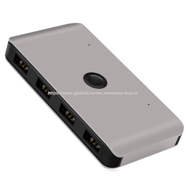 USB 3.0 & USB-C Port-Replikator mit Gigabit-Ethernet und 4 Ports, Aluminium-Hub für MacBook, CE FCC zertifiziert