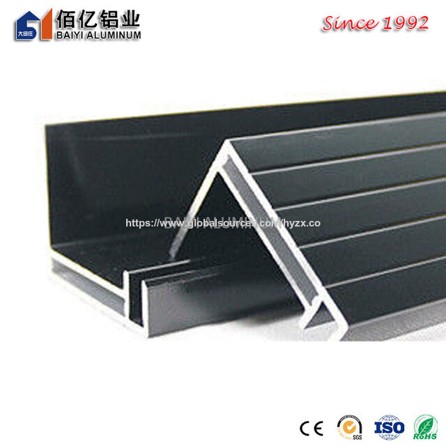 Perfiles de Aluminio para Marcos Solares Fotovoltaicos, Aleación de Aluminio Solar Integrada, Tamaños Personalizados Disponibles