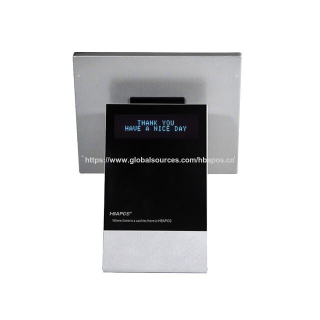 HBAPOS Q3 15,6 Zoll Kassenlade POS-System Lieferant, All-in-One-POS-Maschine mit Touchscreen und Gehäuse aus Aluminiumlegierung im Großhandel