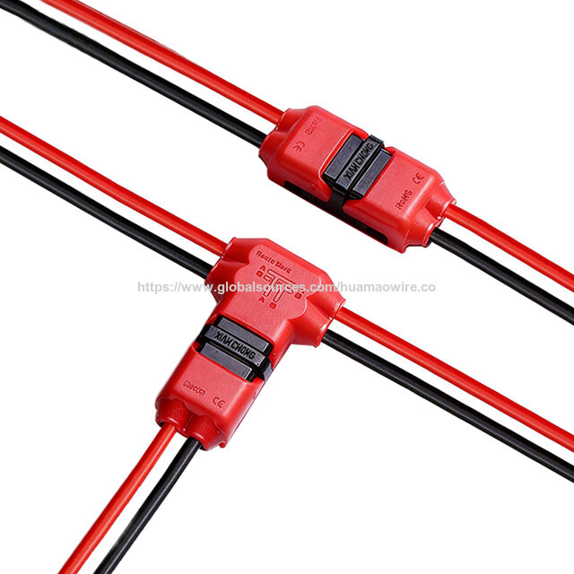 Connecteur Rapide Type T pour Câblage Parallèle Double sans Dénudage