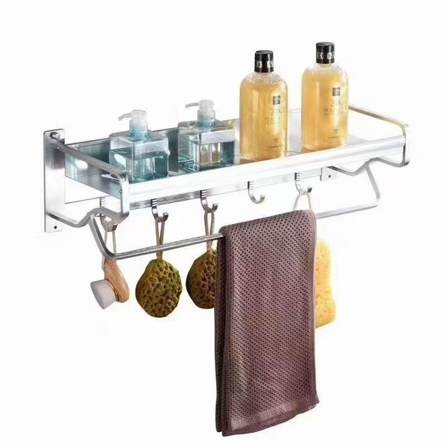 Estante de Toallas Premium de Acero Inoxidable para Baño
