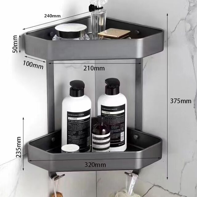 Estante de Toallas Premium de Acero Inoxidable para Baño