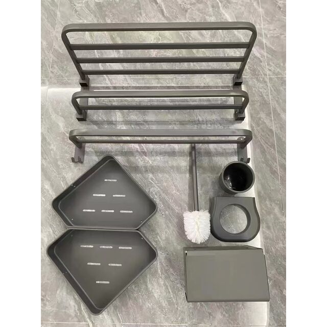 Estante de Toallas Premium de Acero Inoxidable para Baño