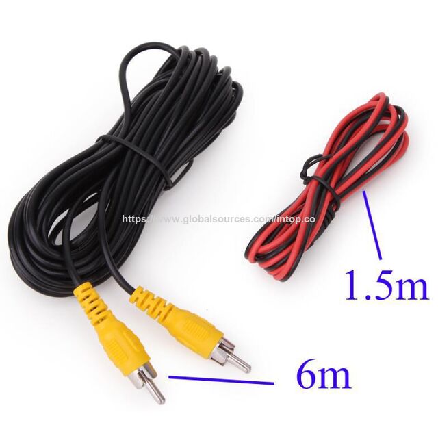 Cámara de visión trasera para coche al por mayor, 19-12V, conector AV, ángulo ajustable, IP67, impermeable, LED, visión nocturna, mini cámara de reversa
