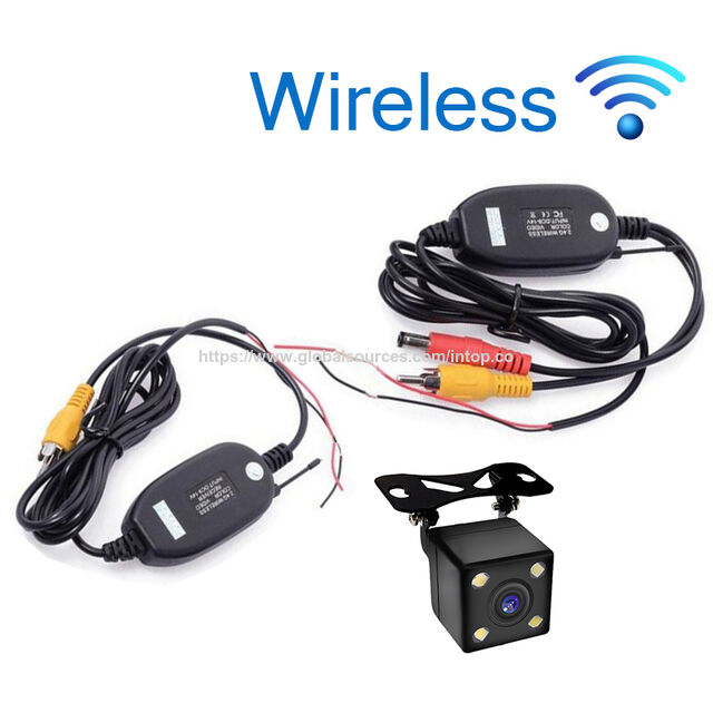 Cámara de visión trasera para coche al por mayor, 19-12V, conector AV, ángulo ajustable, IP67, impermeable, LED, visión nocturna, mini cámara de reversa