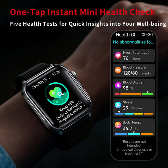 2026 Fortschrittliche Gesundheitsüberwachung Smartwatch mit 4G LTE SIM-Karte, Touchscreen, magnetisch für Fitness-Tracking
