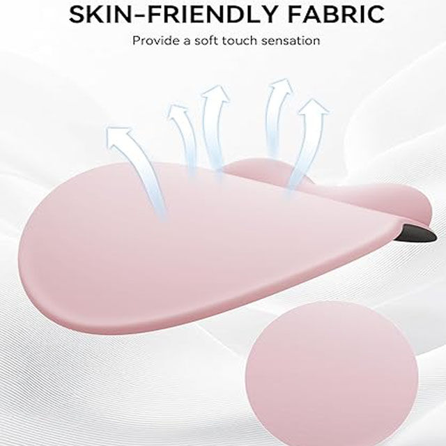 Tapis de Souris Ergonomique avec Repose-Poignet - Grand Tapis de Souris Antidérapant, Support Confortable pour Poignet d'Ordinateur Portable, Soulage la Douleur au Poignet