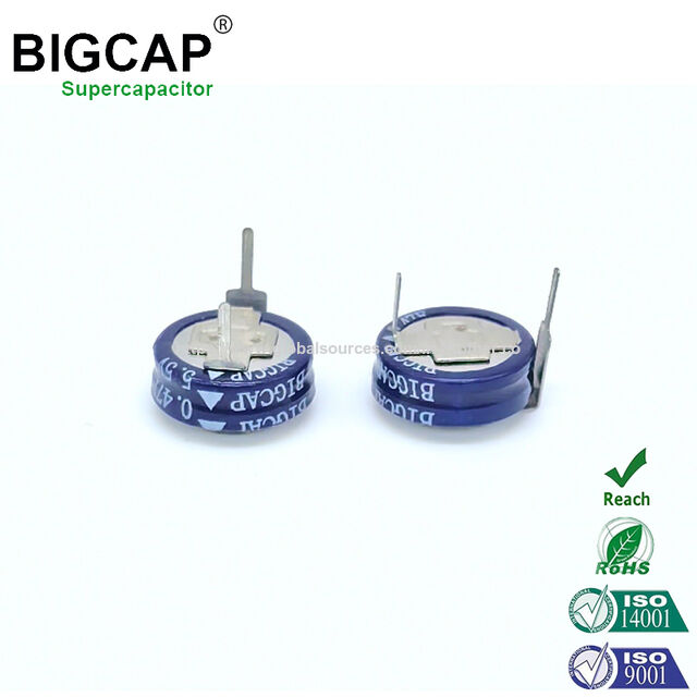 Super Condensador de Faradio Bigcap 5.0V 0.47F para Medidor Inteligente