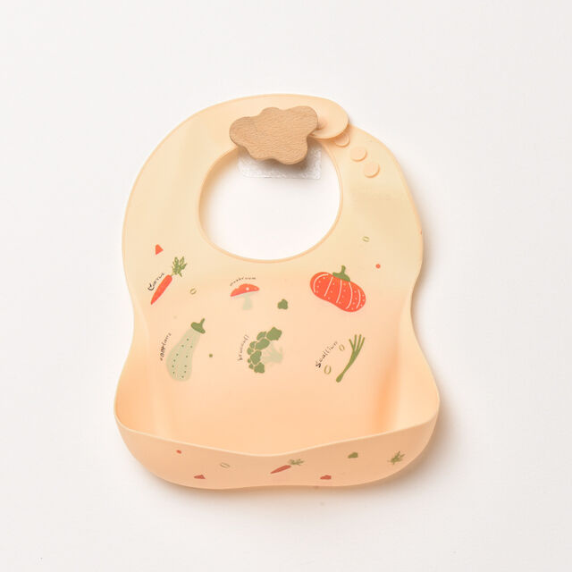 Babero de silicona para bebé - Babero de alimentación infantil - Bolsa de comida impermeable tridimensional y supersuave para bebé - Bolsa de agua para bebé