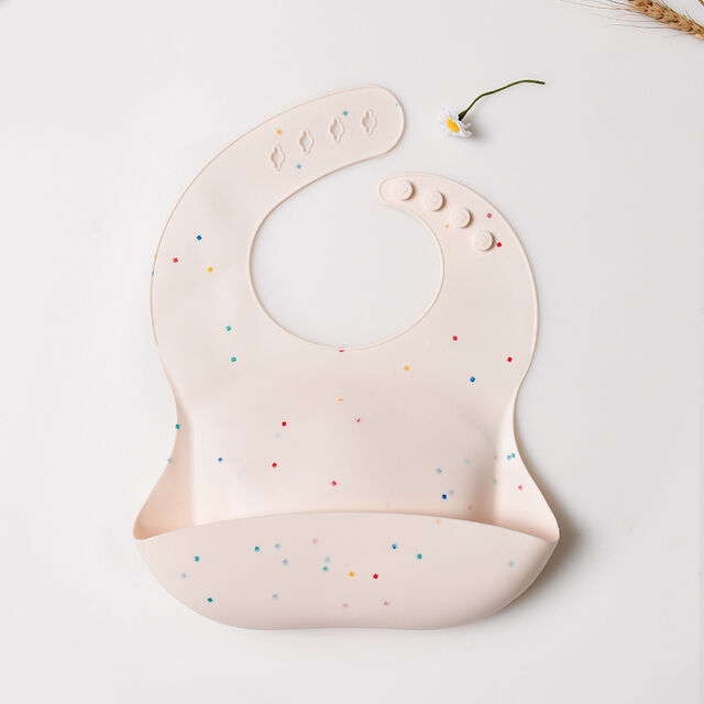 Babero de silicona 3D para bebés y niños pequeños, impermeable y resistente a las manchas, para comidas