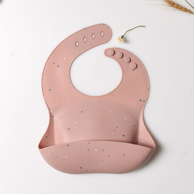 Babero de silicona 3D para bebés y niños pequeños, impermeable y resistente a las manchas, para comidas